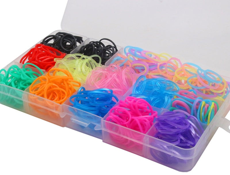 YOY 3/4" Pet Dog Stretchy Rubber Bands, 600/Box - Puppy Elastics Ties Pony Tail Holders Hair Accessories for Doggy Grooming Top Knots Ponytails Braids and Dreadlocks - Image 2